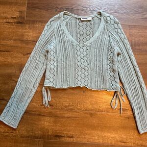 Light Green Knit Sweater